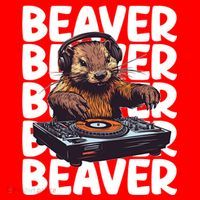 Beaver Lover DJ Funny Beaver Great Gift Santa Hat thumb 1