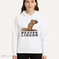 Beaver Liquor Drinking Hoodie thumb 5