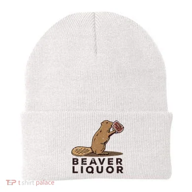 Beaver Liquor Drinking Beanie
