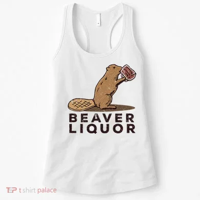 Beaver Liquor Drinking Women's Tank Top