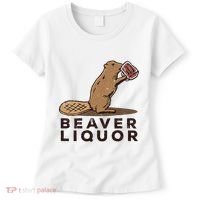 Beaver Liquor Drinking Women's T-Shirt thumb 0