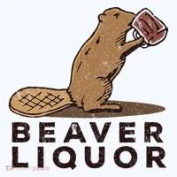 Beaver Liquor Drinking Kids T-Shirt thumb 4