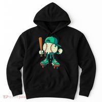 Baseball Lifestyle Drip Ice Cream Cool Art Hoodie thumb 0