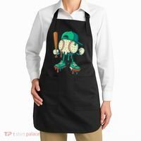 Baseball Lifestyle Drip Ice Cream Cool Art Apron thumb 2