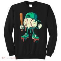 Baseball Lifestyle Drip Ice Cream Cool Art Sweatshirt thumb 0