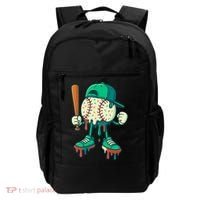 Baseball Lifestyle Drip Ice Cream Cool Art Backpack thumb 0