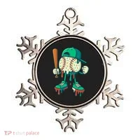 Baseball Lifestyle Drip Ice Cream Cool Art Ornament thumb 0
