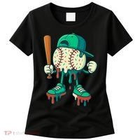 Baseball Lifestyle Drip Ice Cream Cool Art Women's T-Shirt thumb 0