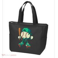 Baseball Lifestyle Drip Ice Cream Cool Art Tote Bag thumb 3