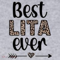 Best Lita Ever Lita Grandma Appreciation Gift Women's Sweatshirt thumb 2