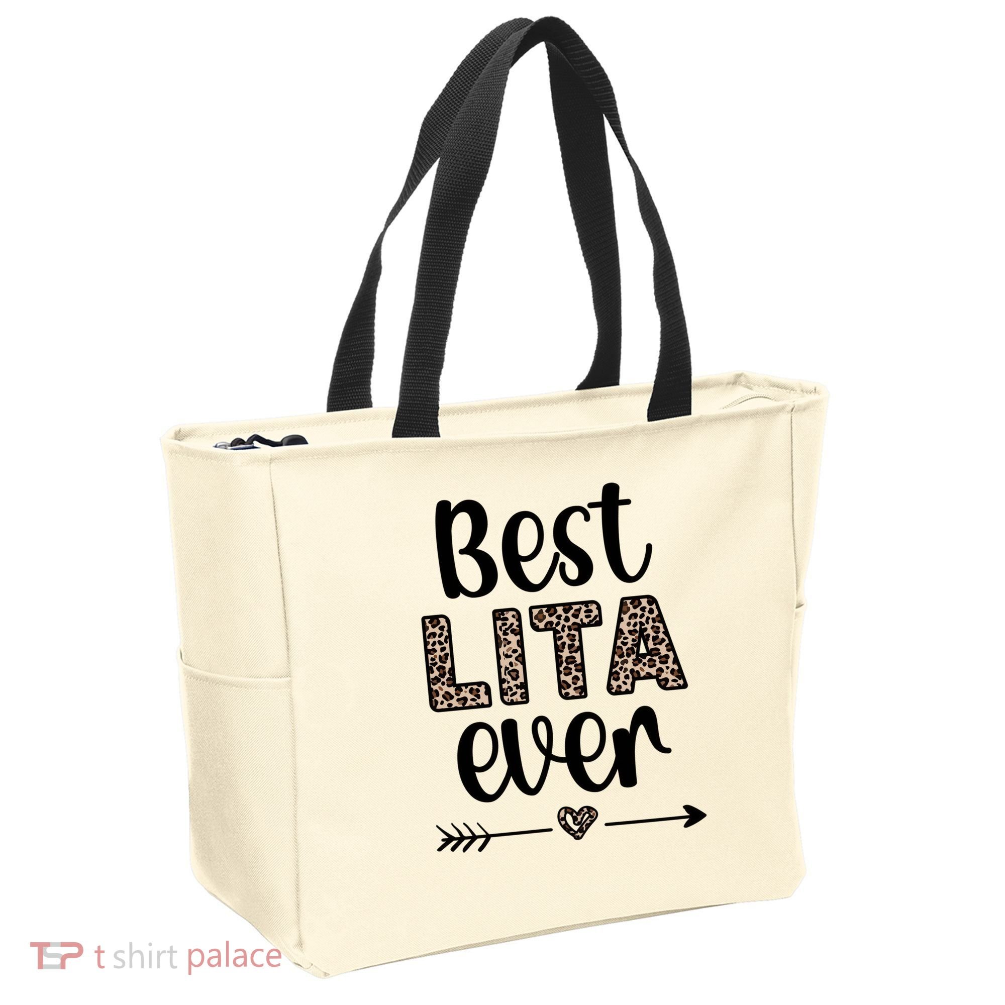 Best Lita Ever Lita Grandma Appreciation Gift Tote Bag