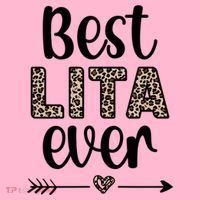 Best Lita Ever Lita Grandma Appreciation Gift Coaster thumb 2