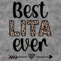 Best Lita Ever Lita Grandma Appreciation Gift Toddler Hoodie thumb 2