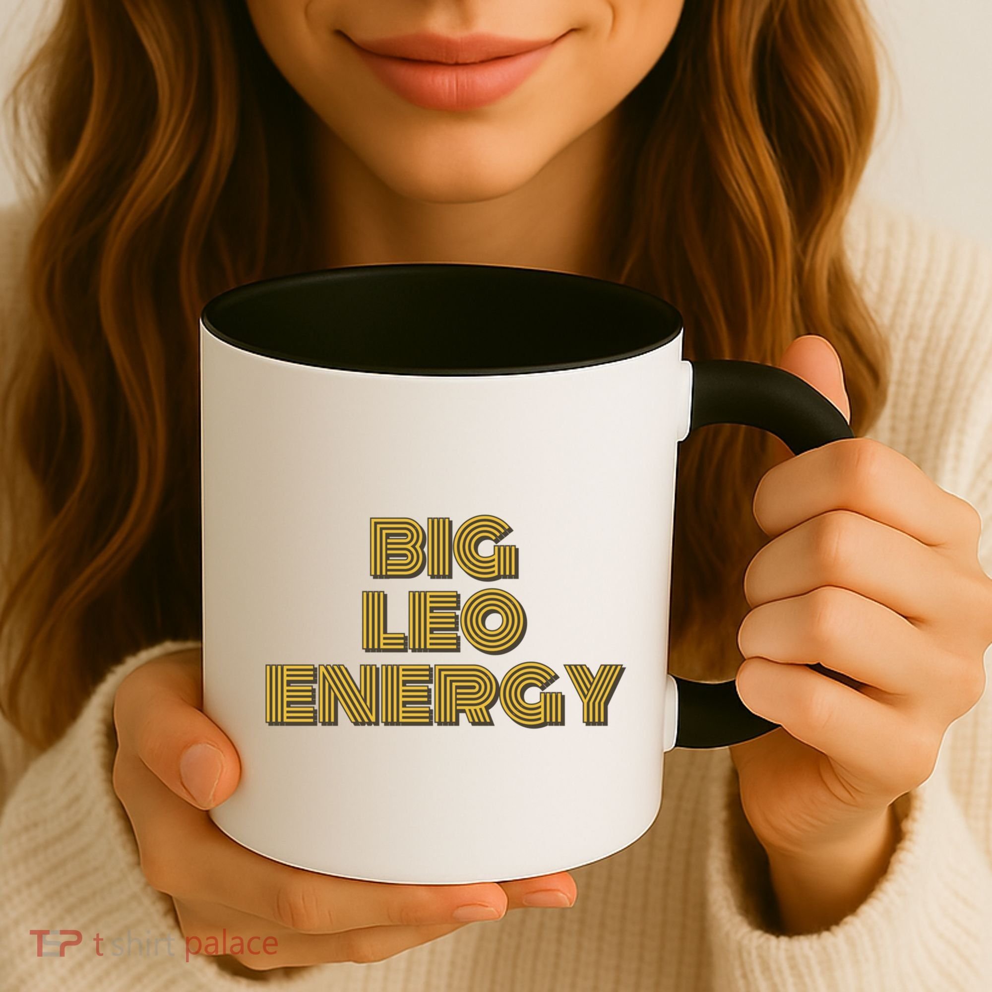 Big Leo Energy Astrology Gift Coffee Mug