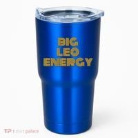 Big Leo Energy Astrology Gift Tumbler thumb 0