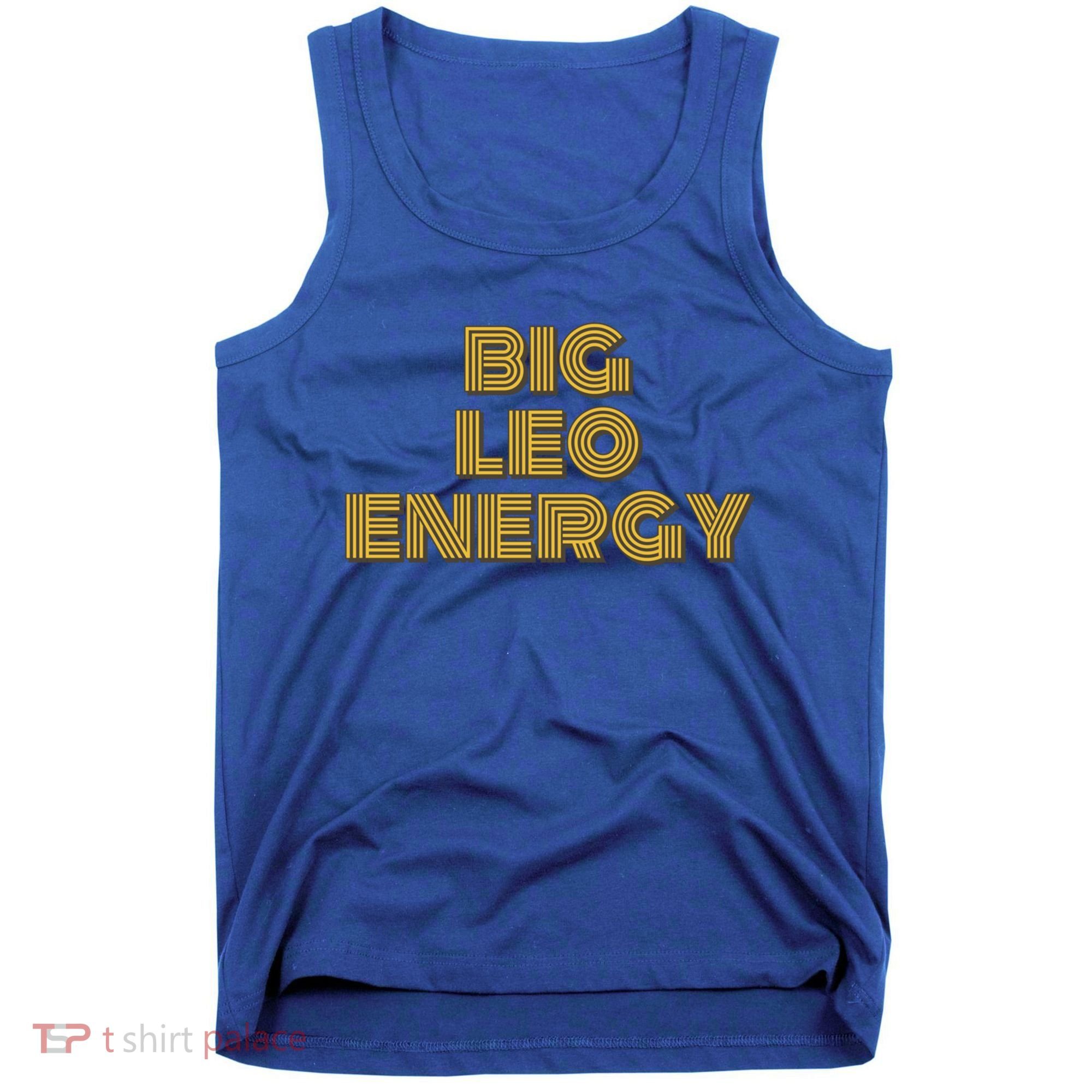 Big Leo Energy Astrology Gift Tank Top