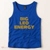 Big Leo Energy Astrology Gift Tank Top thumb 2