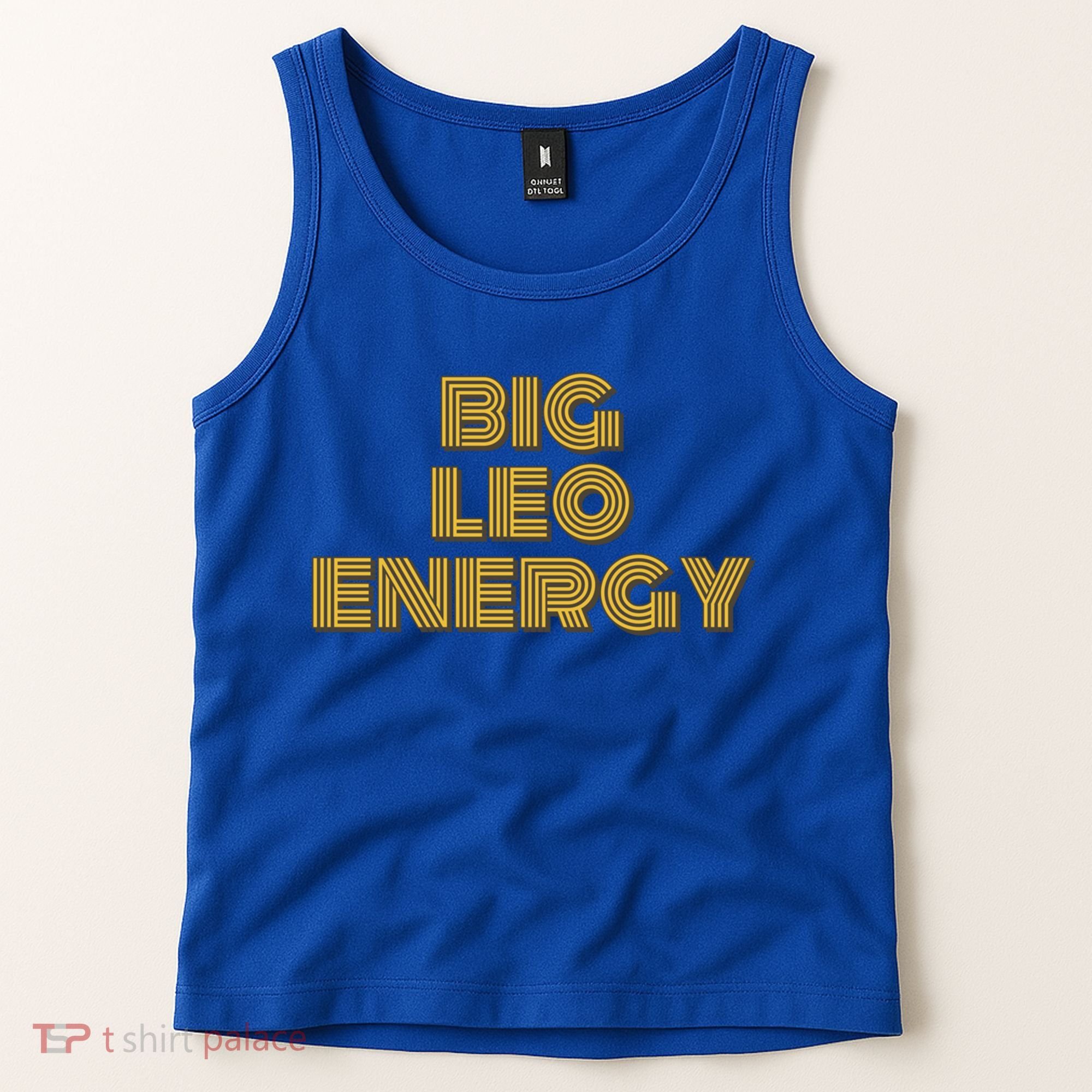 Big Leo Energy Astrology Gift Tank Top