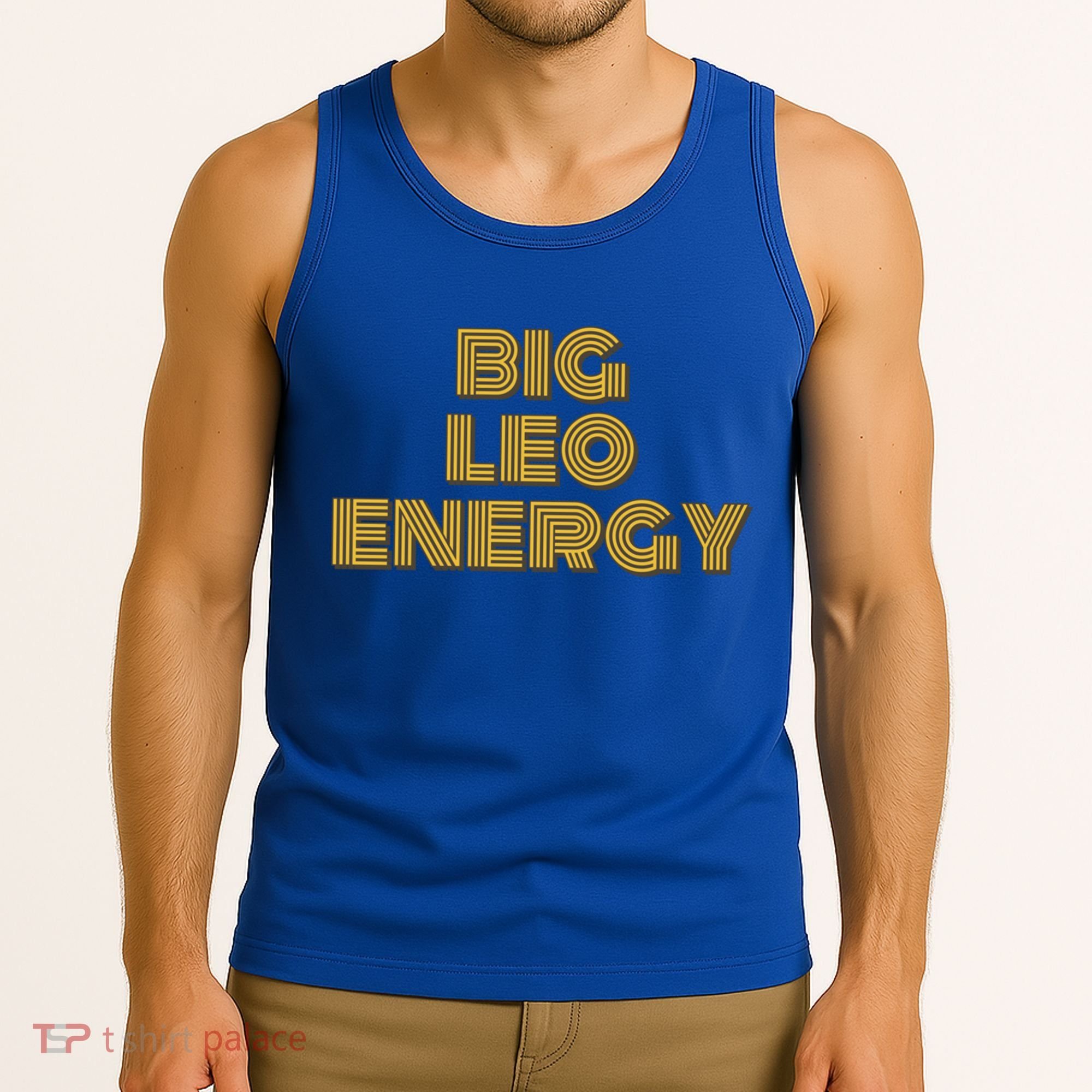 Big Leo Energy Astrology Gift Tank Top