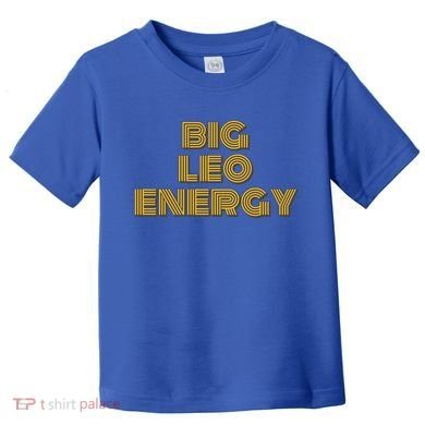 Big Leo Energy Astrology Gift Toddler T-Shirt