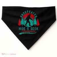Bigfoot Limited Edition Undefeated Hide & Seek Sasquatch USA-Made Doggie Bandana thumb 0