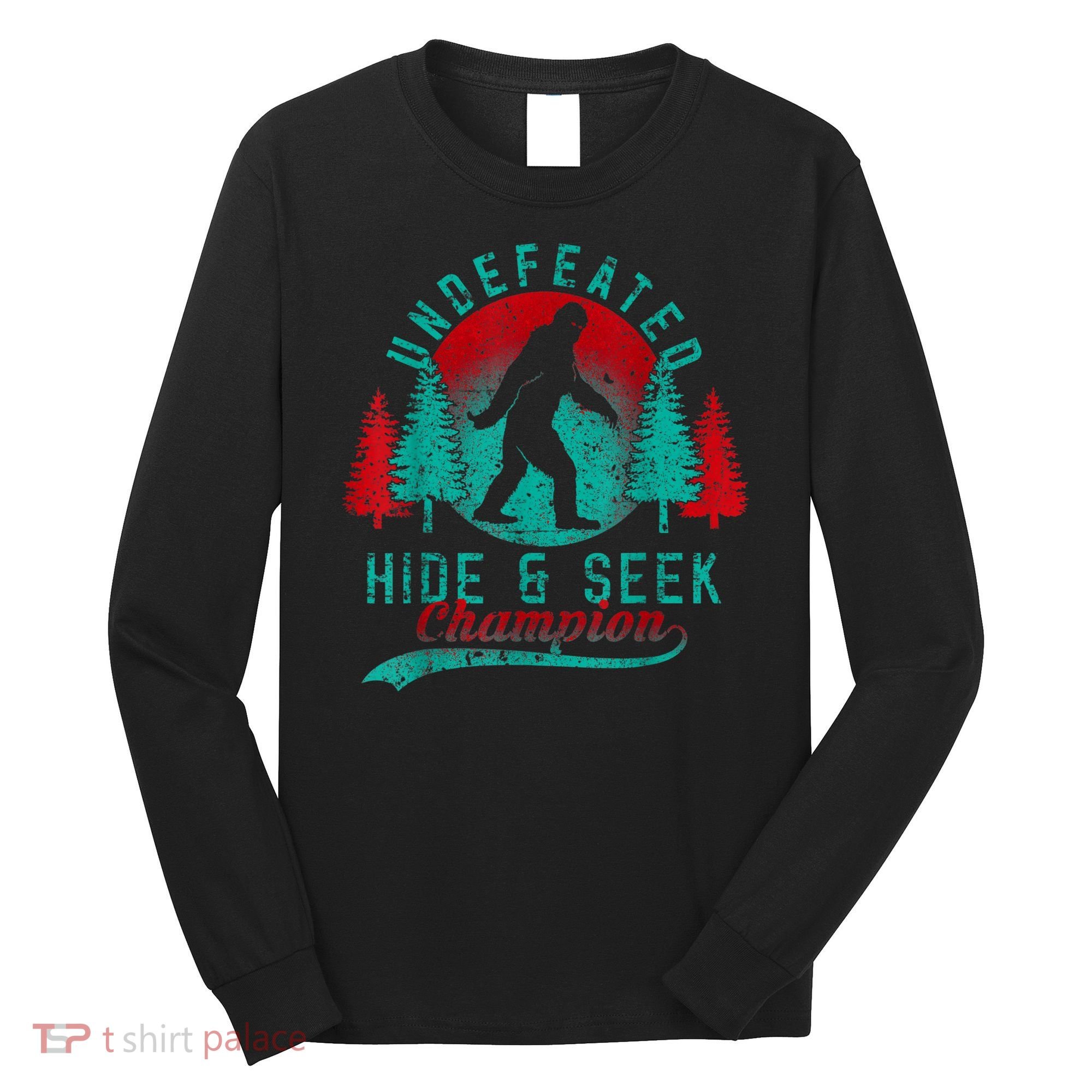 Bigfoot Limited Edition Undefeated Hide & Seek Sasquatch Long Sleeve Shirt