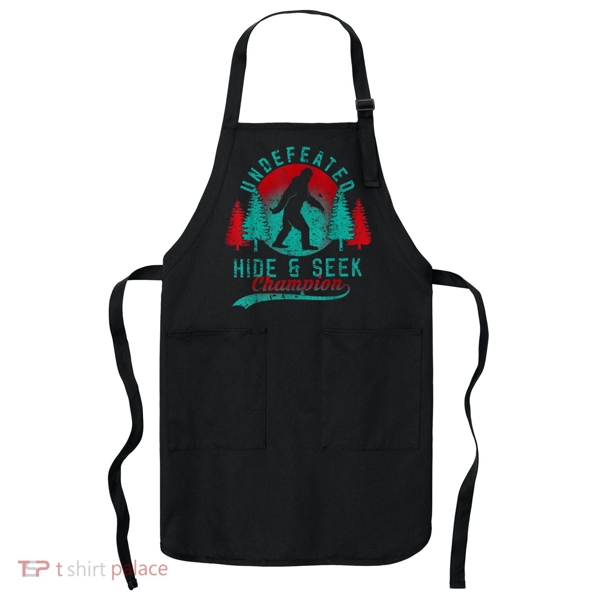 Bigfoot Limited Edition Undefeated Hide & Seek Sasquatch Apron