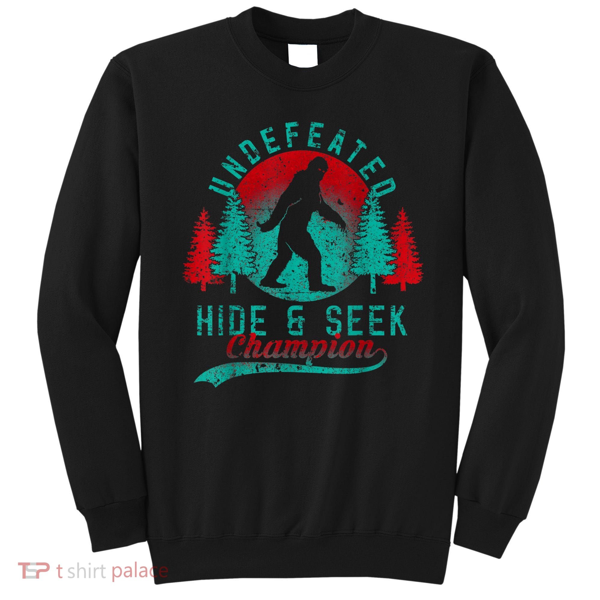 Bigfoot Limited Edition Undefeated Hide & Seek Sasquatch Sweatshirt