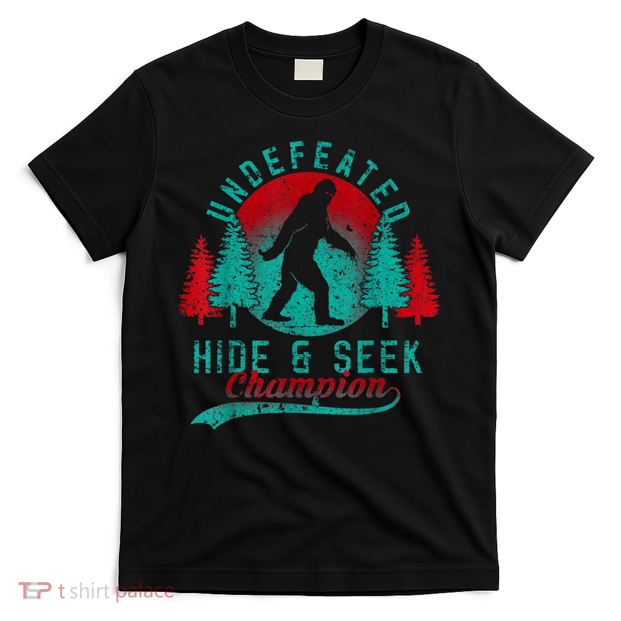 Bigfoot Limited Edition Undefeated Hide & Seek Sasquatch T-Shirt