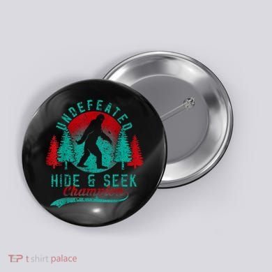 Bigfoot Limited Edition Undefeated Hide & Seek Sasquatch Button