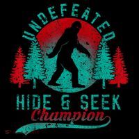Bigfoot Limited Edition Undefeated Hide & Seek Sasquatch Women's Hoodie thumb 2