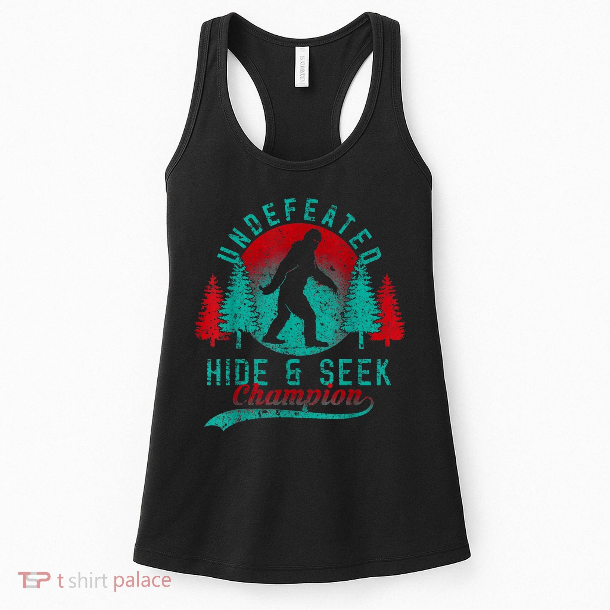 Bigfoot Limited Edition Undefeated Hide & Seek Sasquatch Women's Tank Top