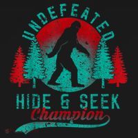 Bigfoot Limited Edition Undefeated Hide & Seek Sasquatch Women's Tank Top thumb 5