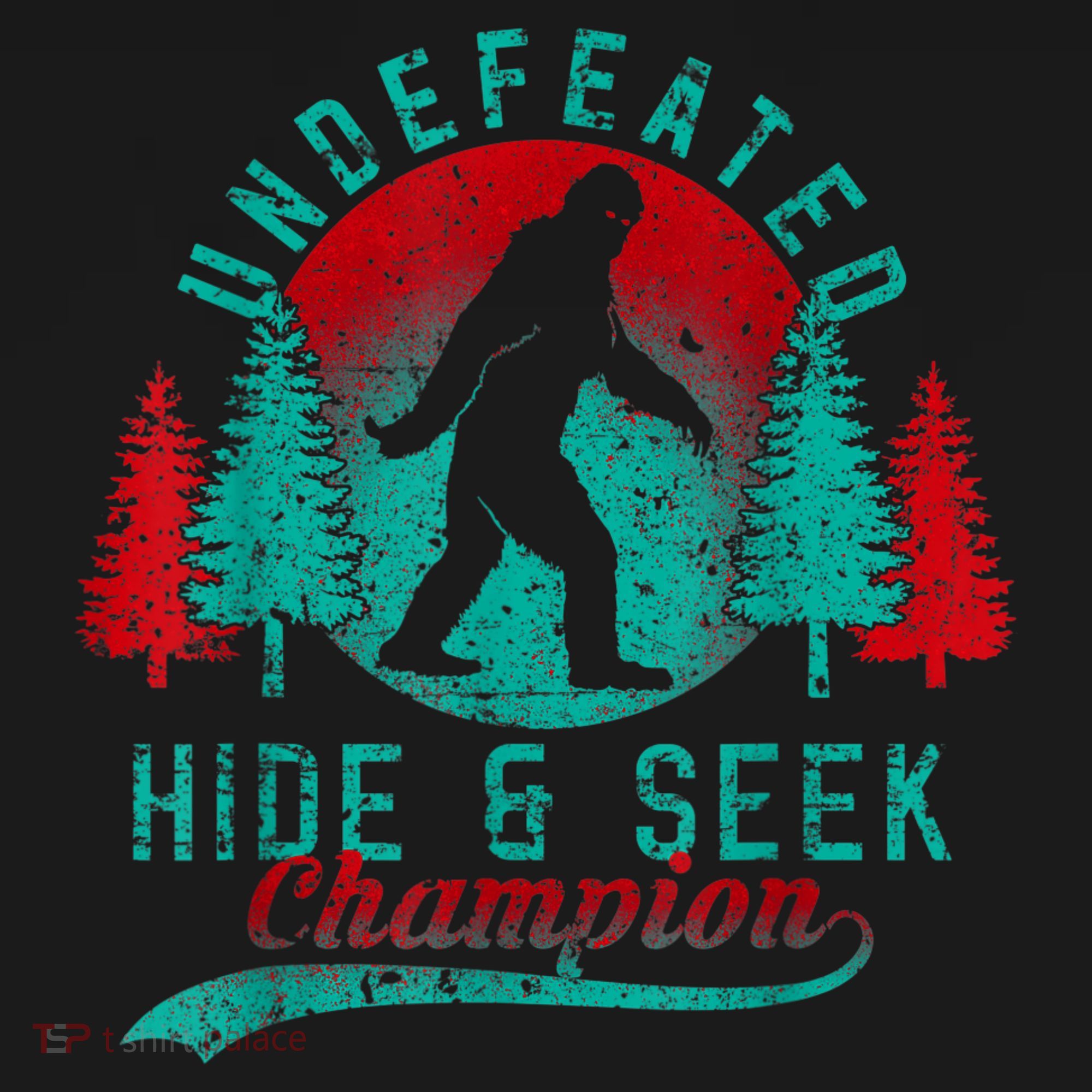 Bigfoot Limited Edition Undefeated Hide & Seek Sasquatch Baby Bodysuit