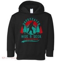 Bigfoot Limited Edition Undefeated Hide & Seek Sasquatch Toddler Hoodie thumb 0