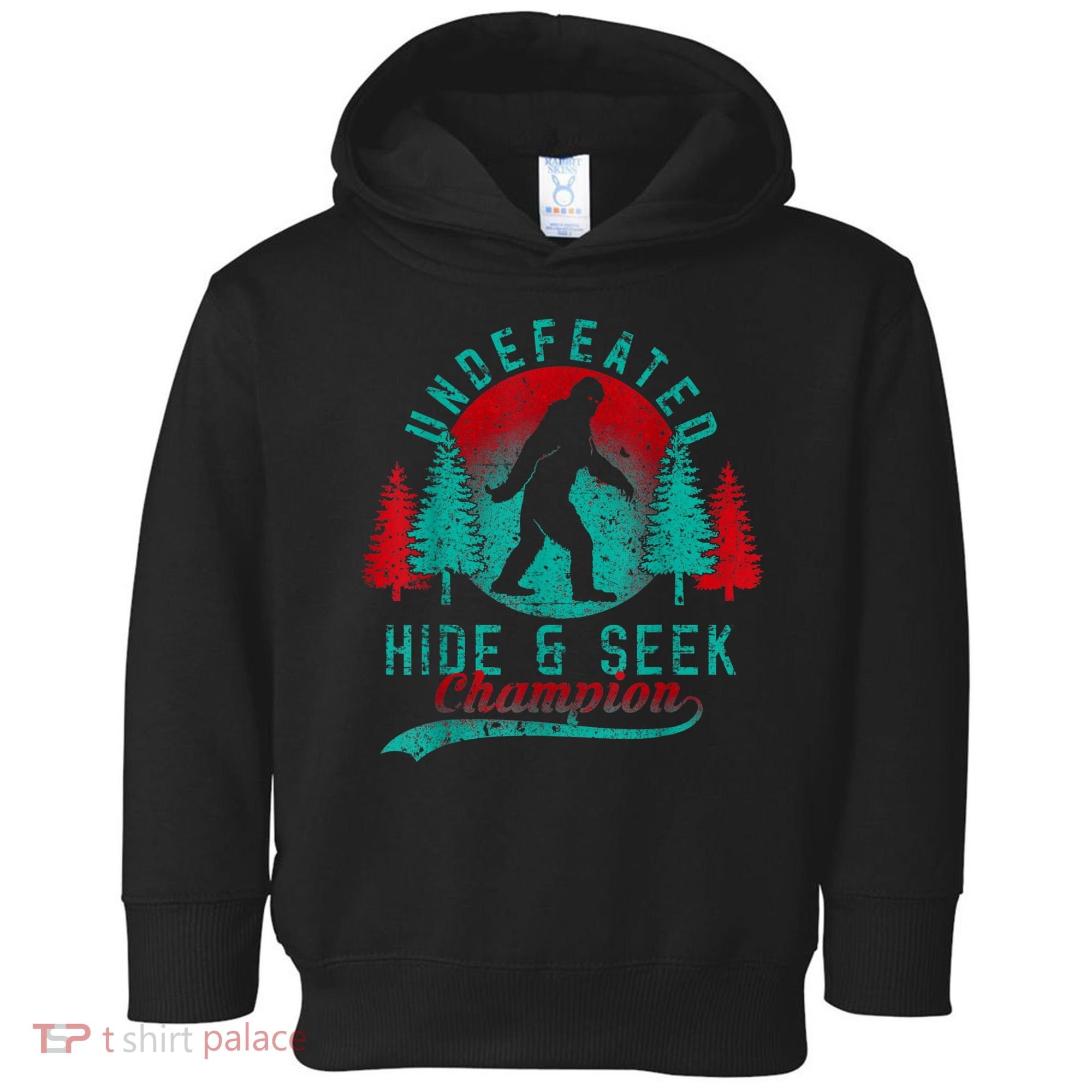 Bigfoot Limited Edition Undefeated Hide & Seek Sasquatch Toddler Hoodie