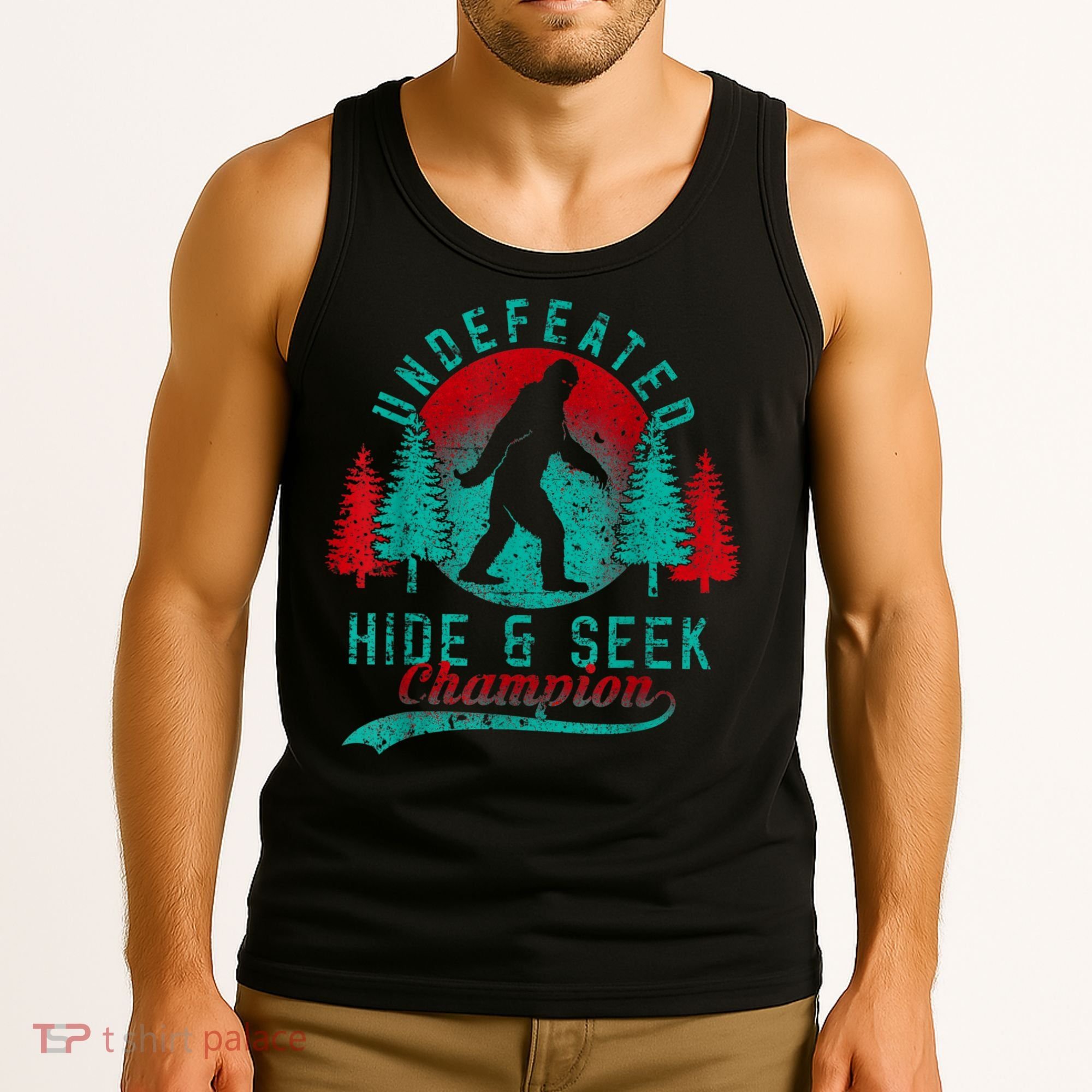 Bigfoot Limited Edition Undefeated Hide & Seek Sasquatch Tank Top