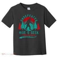 Bigfoot Limited Edition Undefeated Hide & Seek Sasquatch Toddler T-Shirt thumb 0
