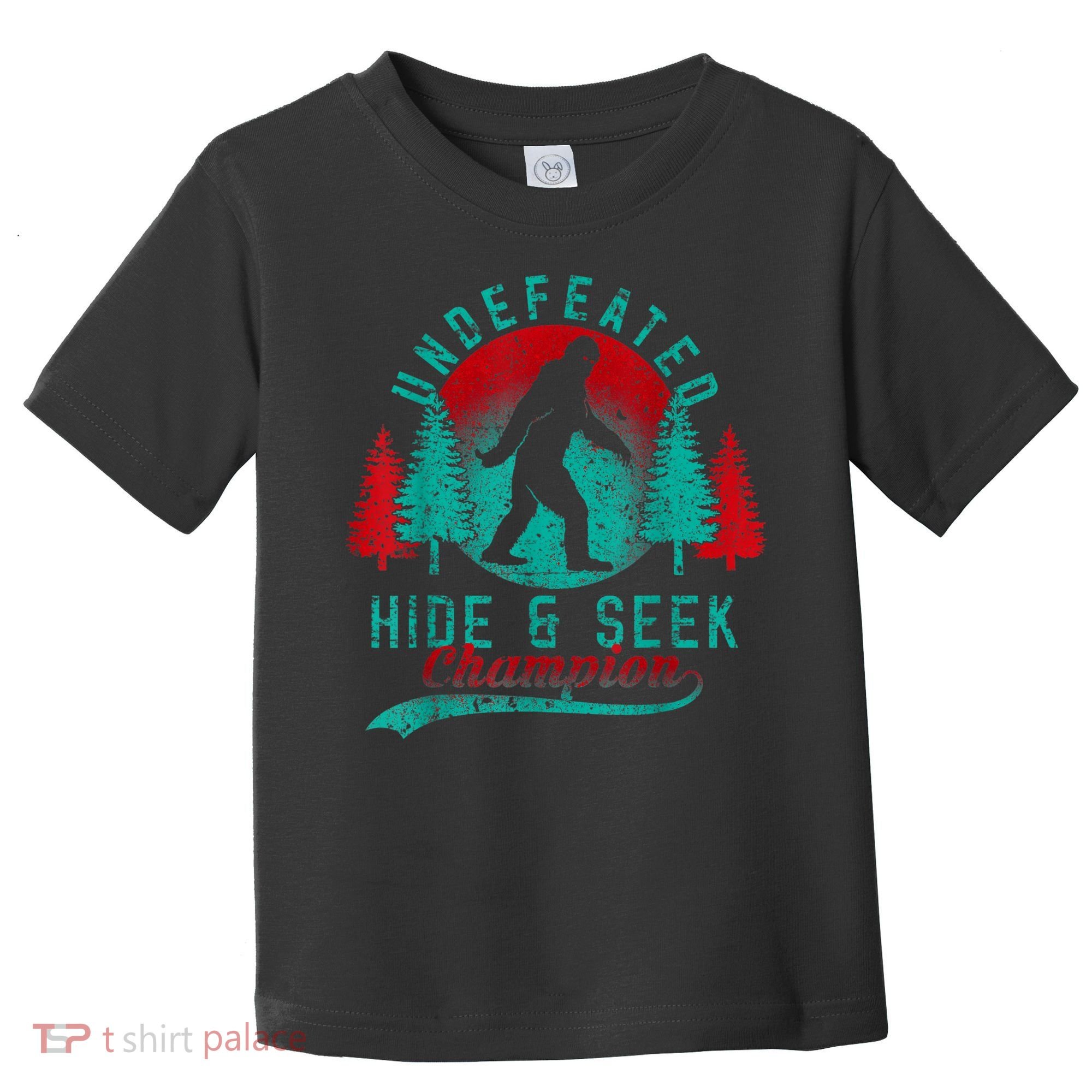 Bigfoot Limited Edition Undefeated Hide & Seek Sasquatch Toddler T-Shirt