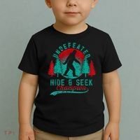 Bigfoot Limited Edition Undefeated Hide & Seek Sasquatch Toddler T-Shirt thumb 2