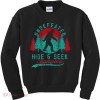 Bigfoot Limited Edition Undefeated Hide & Seek Sasquatch Kids Sweatshirt thumb 0