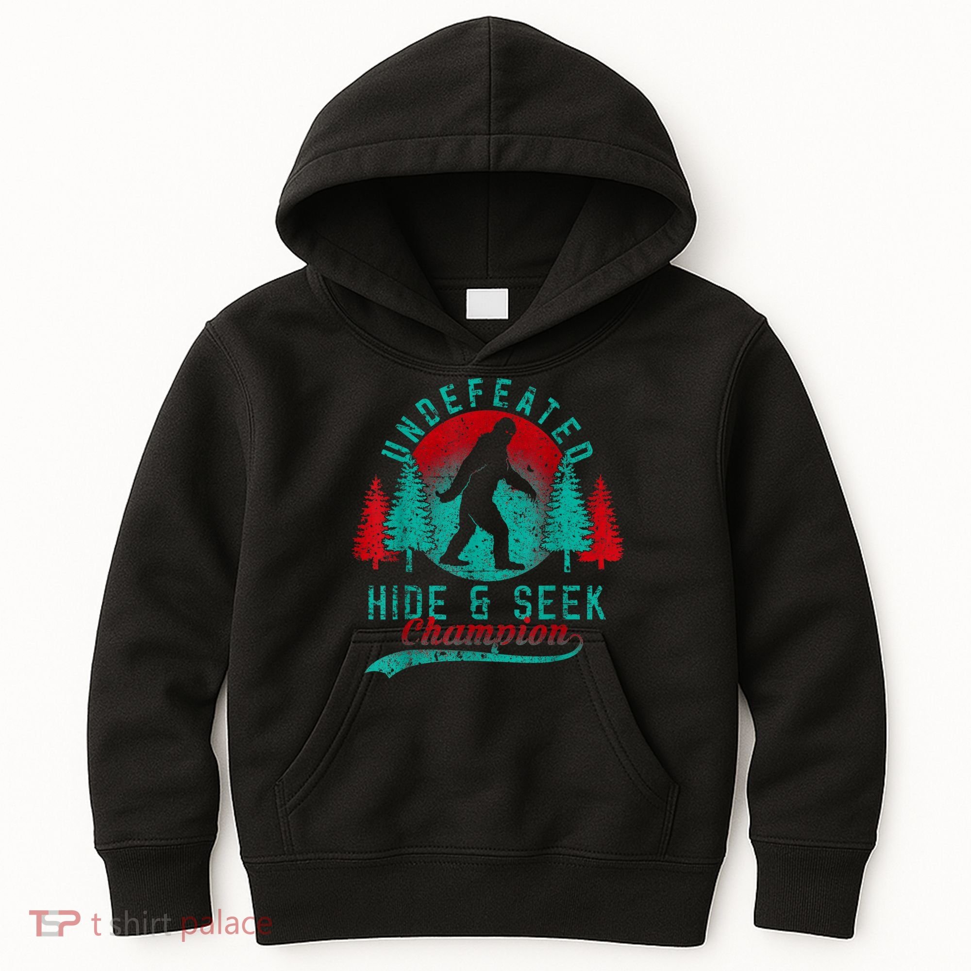 Bigfoot Limited Edition Undefeated Hide & Seek Sasquatch Kids Hoodie