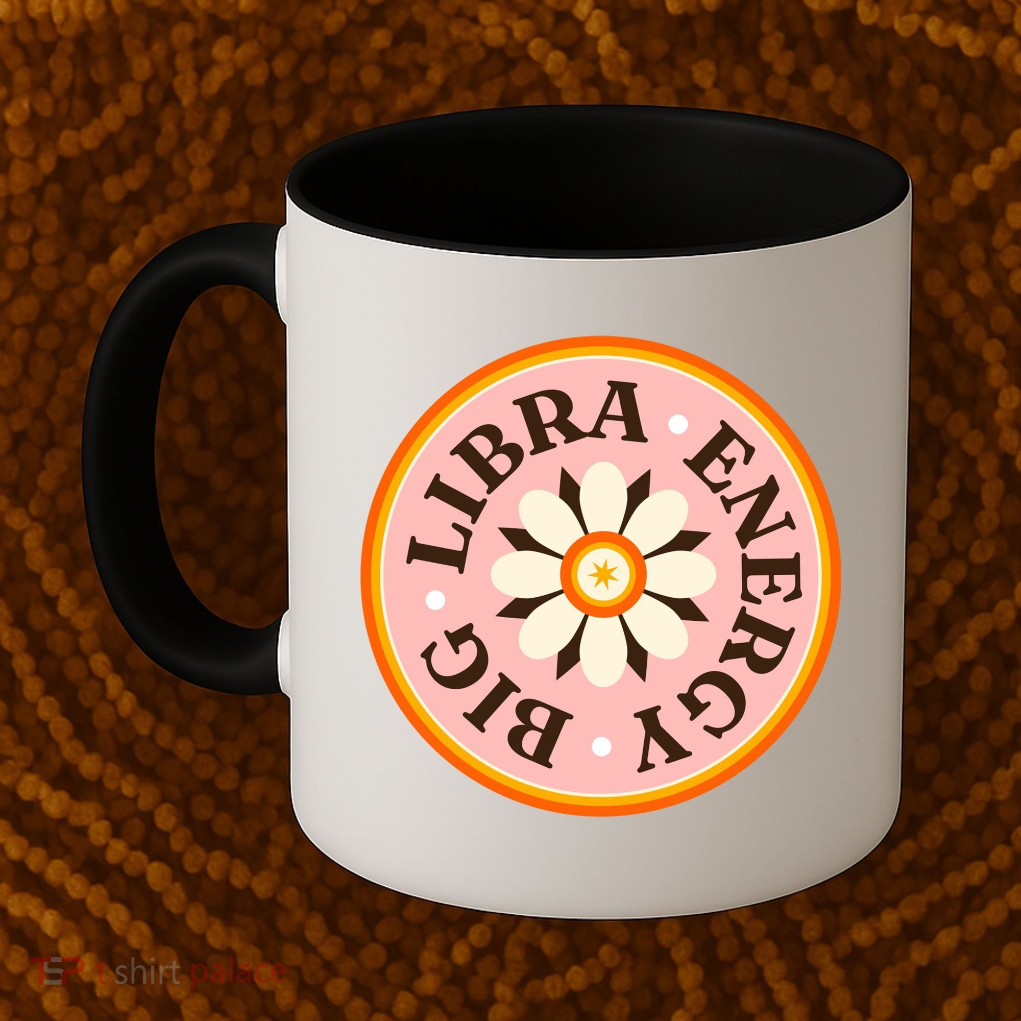 Big Libra Energy Zodiac Birthday Coffee Mug