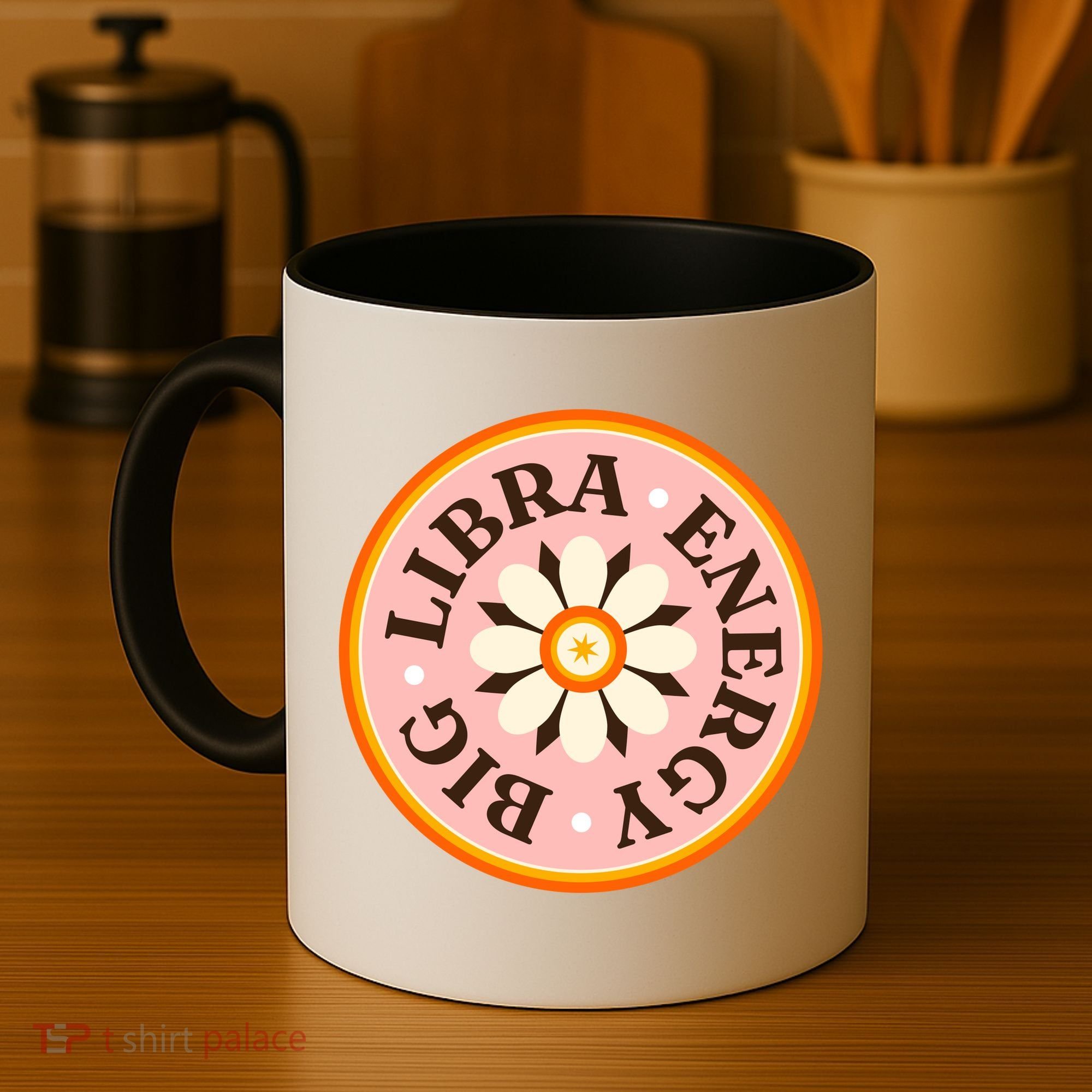 Big Libra Energy Zodiac Birthday Coffee Mug