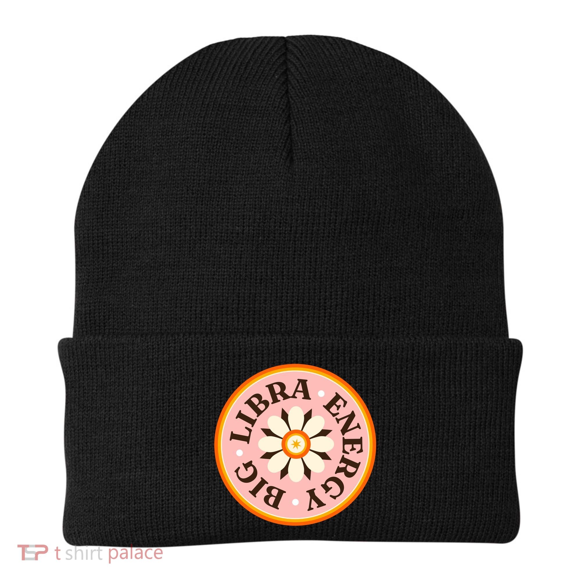 Big Libra Energy Zodiac Birthday Beanie