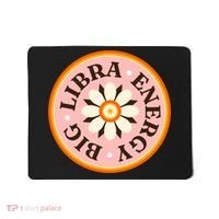 Big Libra Energy Zodiac Birthday Mousepad thumb 0