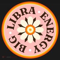 Big Libra Energy Zodiac Birthday Mousepad thumb 1