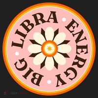 Big Libra Energy Zodiac Birthday Golf Towel thumb 3