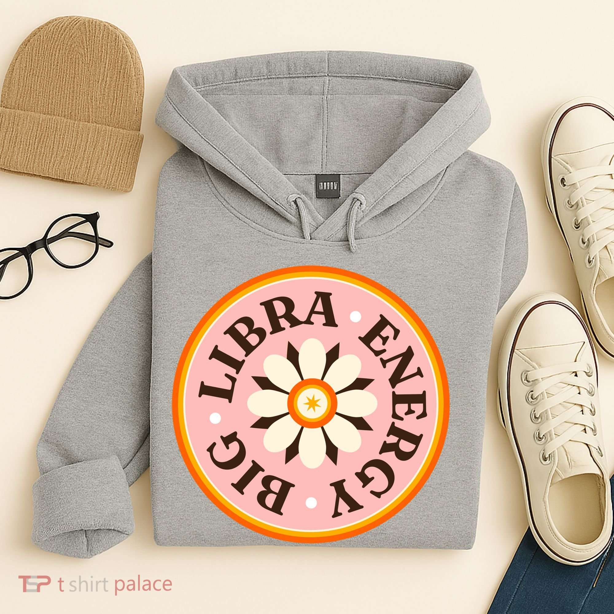 Big Libra Energy Zodiac Birthday Hoodie