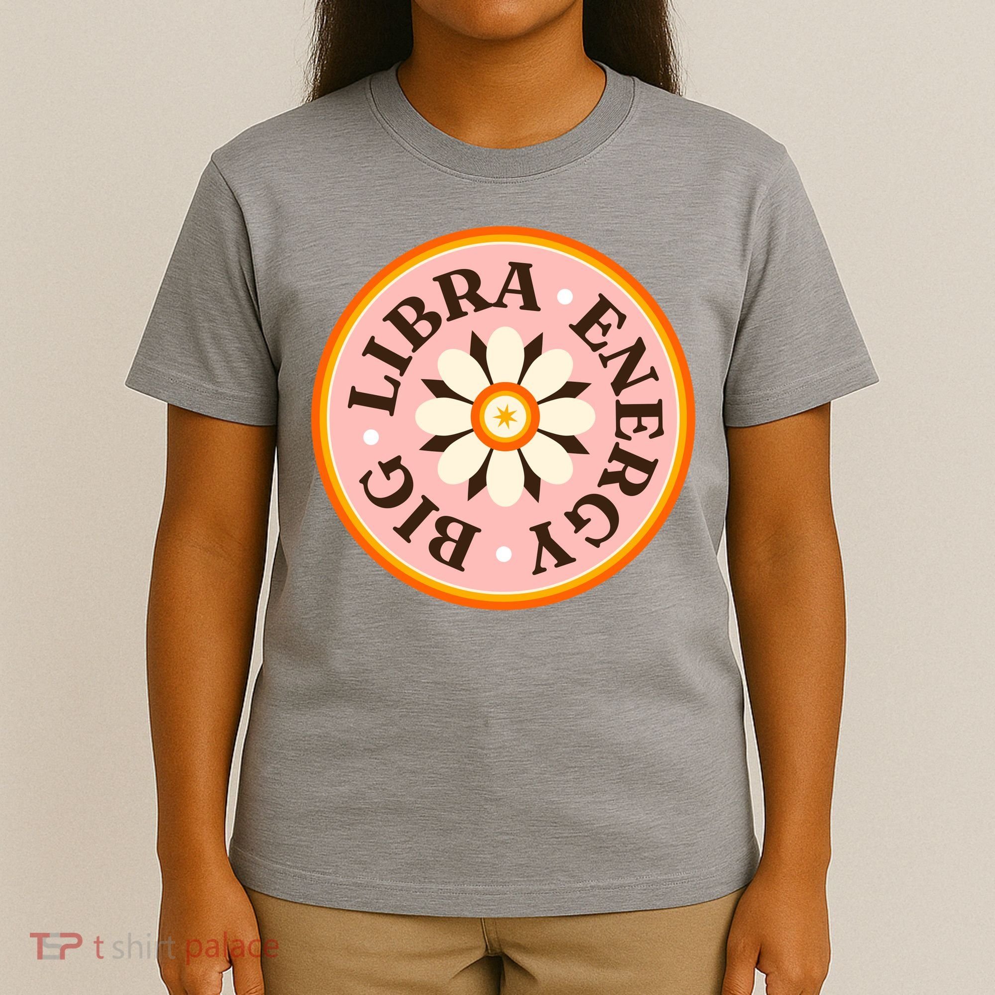 Big Libra Energy Zodiac Birthday T-Shirt